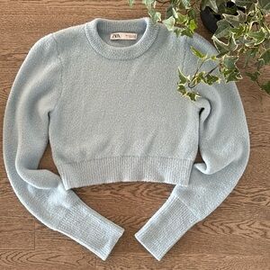 Zara cropped sweater